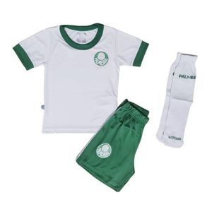 Uniforme Infantil Palmeiras Branco Artilheiro Oficial