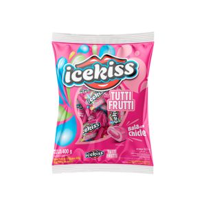 Bala Chicle Icekiss Tutti Frutti 400g