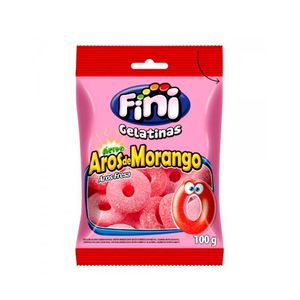 Bala de Gelatina Amora Fini 100g