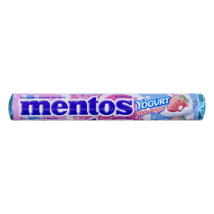 Bala Iogurte de Morango Mentos Pacote 37,5g