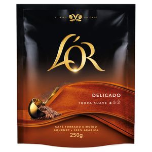 Café Lor Delicado Torrado E Moído Sachê 250g