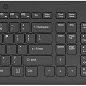 Kit Teclado e Mouse Sem Fio HP 330 Preto