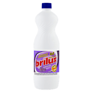 Alvejante 2 em 1 com Cloro Lavanda Brilux Frasco 1l