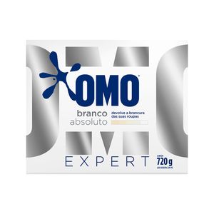 Lava-Roupas em Pó Omo Expert Roupas Brancas Caixa 720g