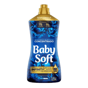 Amaciante Concentrado Baby Soft Carinho e Cuidado 1,5L
