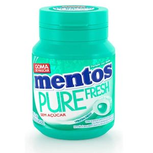 Chiclete Mentos Garrafa Pure Fresh 56g