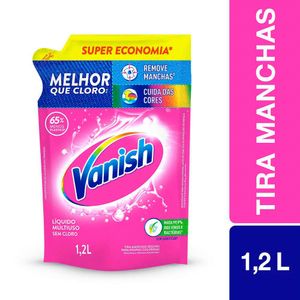 Tira Manchas Vanish Líquido Multiuso para roupas coloridas embalagem econômica 1,2L