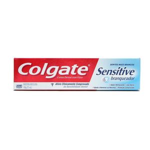 Creme Dental para dentes sensíveis Colgate Sensitive Branqueador 100g