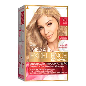 Tintura Louro Sueco 8.1 Excellence Imedia