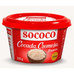 Cocada Branca Cremosa Sococo Pote