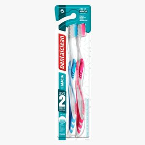 Escova Dental Fine Tip Macia Dental Clean Leve 2 Unidades e Pague 1