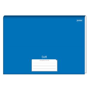 Caderno de Desenho Capa Dura Azul 96 Folhas Jandaia