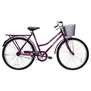 Bicicleta Cairu 26 Malaga R Dup C/Ct Fem Violeta