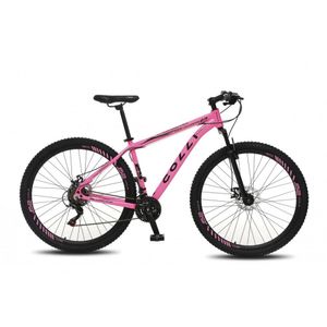 Bicicleta Alumínio Aro 29 Colli High Performance Toronto 21 Velocidades Quadro 15,5" Rosa Neon