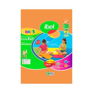 E.V.A. Ibel 40X60cm Laranja 10X1