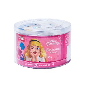 Borracha Tris Top Princesas Pacote com 20 Unidades