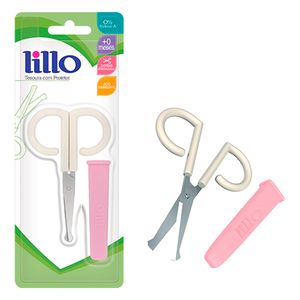 Tesoura Com Protetor Lilo