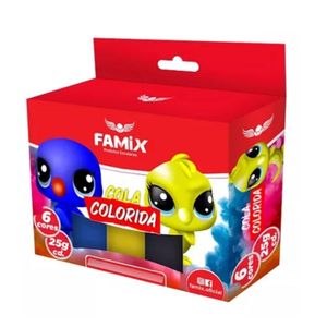 Cola Colorida Famix 6x1