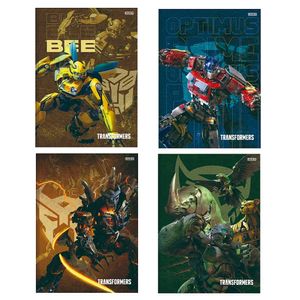 Caderno Brochurão Capa Dura Transformers São Domingos 80F