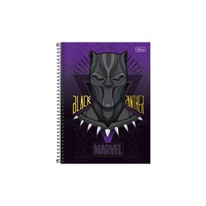 Caderno Capa Dura Marvel Power Tilibra 1 Matéria 80 Folhas