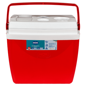 Caixa Térmica Vermelha Mor 34L