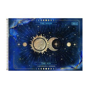Caderno de Cartografia e Desenho Magic Tilibra 80 Folhas