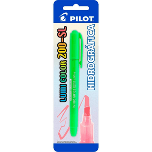 Marca Texto Lumi Color 200 Verde Blister Com