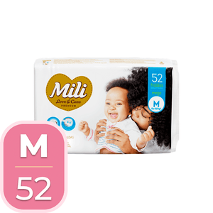 Fralda Mili Lovecare Mega M 52 Unidades