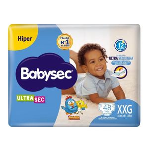 Fralda Babysec Hiper Xxg 48x1