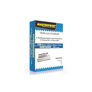 Polaseal Plástico Masterprinte RG 125 Micro 100Fls