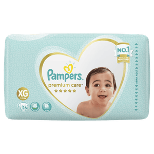 Fralda Pampers Premium Care XG 26 Unidades