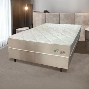 Conjunto Box Casal Vitalle Topázio 138x55cm