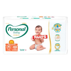 Fralda Personal Baby Pants Mega M Pacote com 48 Unidades