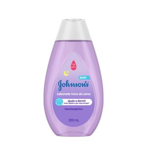 Sabonete Líquido Relaxante Johnson's Baby Hora do Sono 200ml