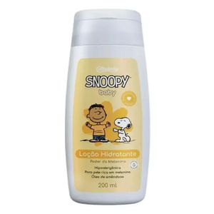 Loção Hidratante Cottonbaby Snoopy Baby Poder da Melanina 200ml
