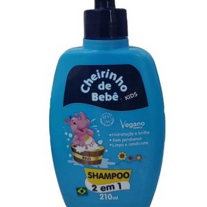 Shampoo 2 Em 1 Cheirinho De Bebê 210ML