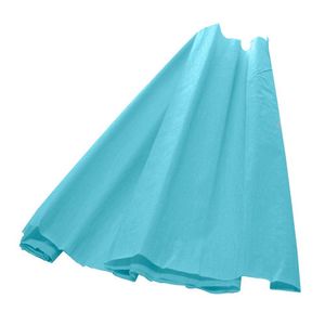 Folhas de Papel Crepom Azul Claro 10x1 Vpm