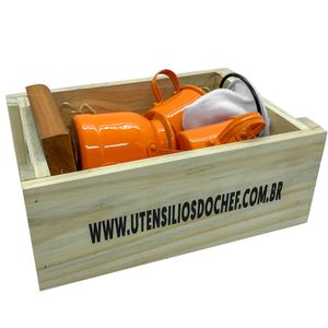 Kit de Café Individual - LARANJA - Demolição com engradado