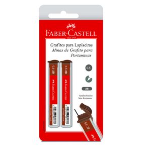 Grafite para Lapiseira 0.5 Mm 2B Blister Combo com 2 Unidades