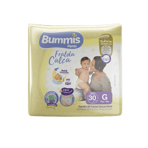 Fralda Bummis Pants Calça Mega G 30X1