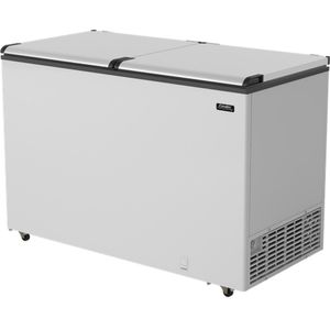 Freezer Esmaltec Horizontal 2 Tampas 468Litros Branco 127v