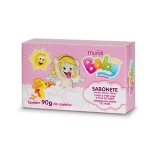 Sabonete Infantil Baby Muriel Menina 90G