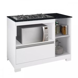 Balcão para Cooktop com Tampo NT 3050 Notável Branco