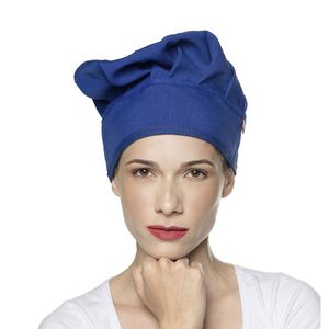 Chapeu do Chef - Touca Mestre Cuca Azul Unisex Regulavel