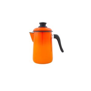 Bule para Cafe em  Agata 1.5 L - Laranja - Vida Saudavel