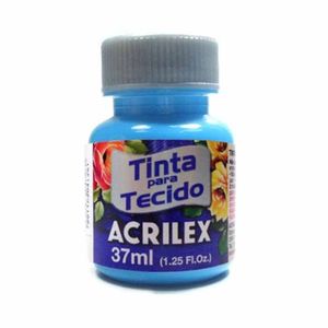 Tinta Fosca Para Tecido Azul Celeste