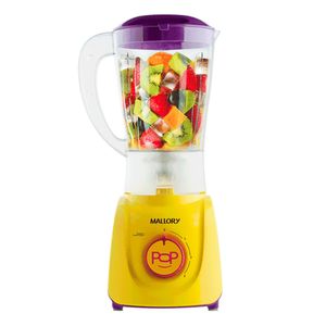 Liquidificador Mallory Tornado Pop Amarelo 3 Velocidades e Pulsar