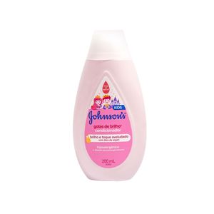 Condicionador Infantil Johnson's Gotas de Brilho 200ml