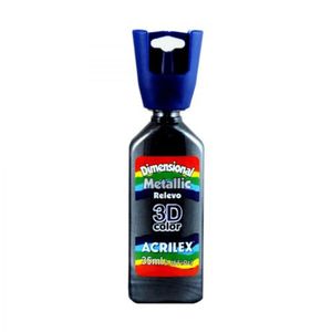 Tinta Dimensional Metálica Preta