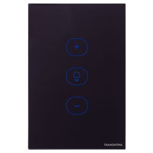 Dimmer Touch Wi-Fi Smart Tramontina Preto